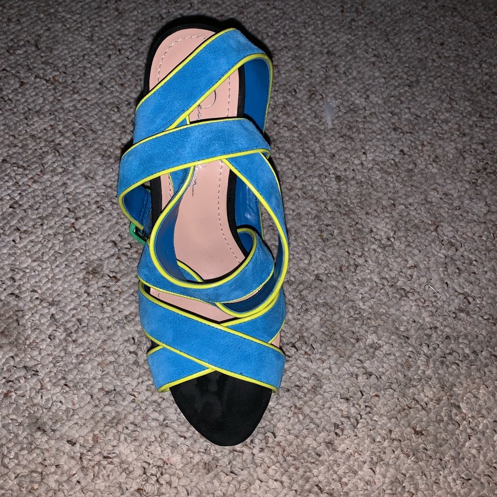 Jessica Simpson Color Block Heels